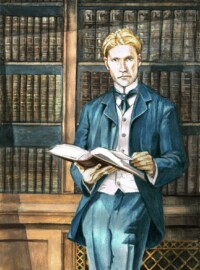 Niels-Viggo Schou
for the Call Of Cthulhu RPG
Published from Raven Distribution in 2017 on "Il Grande Grimorio dei Miti di Cthulhu"
Italian edition of "The Grand Grimoire of Cthulhu Mythos Magic" from Chaosium
Watercolor illustration niels viggo schou