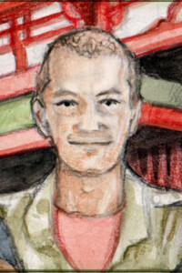 John (età circa 40/45) ex ufficiale del plotone di Matthew nel Golfo con il quale aveva stretto anche un rapporto di affetto.
In congedo da pochi anni, si è rifatto una vita in Giappone dove si è trasferito con la moglie giapponese e figlia adolescente lavorando al consolato di Tokyo.
Persona solida ed abituata a gestire problemi ma che recentemente è rimasta sopraffatta dalle pieghe inaspettate che ha preso la sua vita personale. scheda odierna