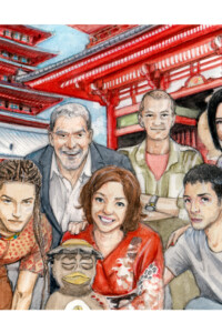 Tutti i personaggi sono statunitensi parenti o conoscenti della scomparsa Maggie. Anno 1992. 00giappone