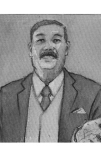 Anno 1961
Imprenditore Siciliano: sulla cinquantina, capelli scuri, stempiato, bassa statura, baffi.
Veste con giacca gessata e camicia, ha un fazzoletto sul taschino.
Sguardo profondo ed astuto. b&n 2