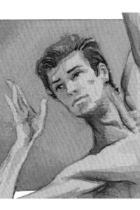 Anno 1961
Ballerino: L'unico riferimento fornito era che dovesse somigliare a Roberto Bolle. b&n 5